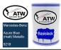 Preview: Mercedes-Benz, Azure Blue (matt) Metallic, 5218: 500ml Lackdose, von ATW Autoteile West.